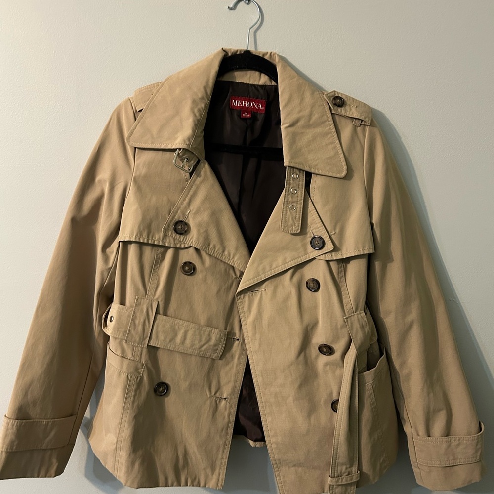 Men's Tan Jacket - Picture 3 of 5
